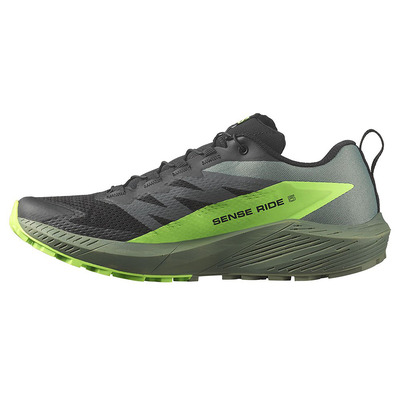 Chaussures Salomon Sense Ride 5 Nonir/Vert