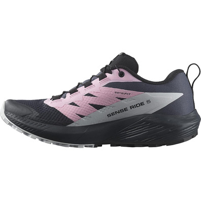 Chaussures Salomon Sense Ride 5 W Nonir/Rose