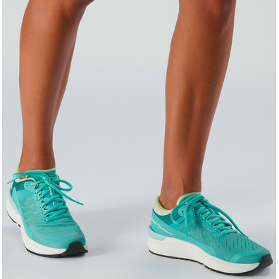 Zapatillas Salomon Sonic 3 Confiance W Verde-Blanco