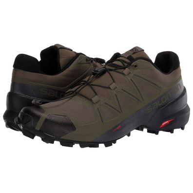 Baskets Salomon Speedcross 5 Vert Kaki
