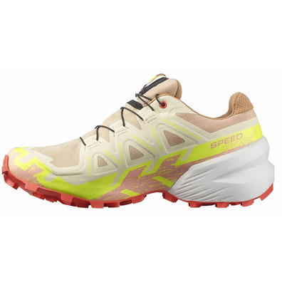 Chaussures Salomon Speedcross 6 GTX W Beige/Jaune