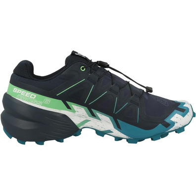 Chaussures Salomon Speedcross 6 Marine/Vert