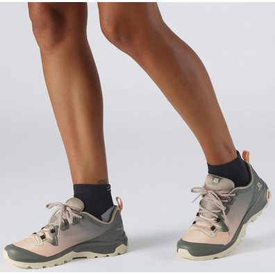 Zapatillas Salomon Go W Rosa/Gris