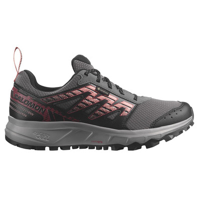 Chaussures Salomon Wander GTX W Gris/Rose