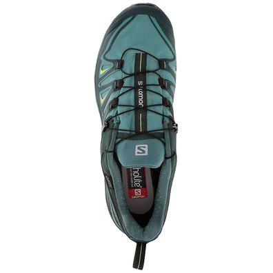 Zapatillas Salomon X Ultra 3 GTX W Vert/Négro/Amarillo