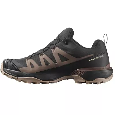Baskets Salomon X Ultra 360 GTX W Noir/Rose/Moutarde
