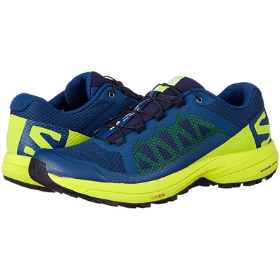 Zapatillas Salomon XA Élevé Bleu/Lima