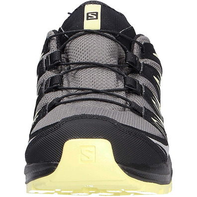 Chaussures Salomon XA PRO 3D CSWP J Gris / Noir / Jaune
