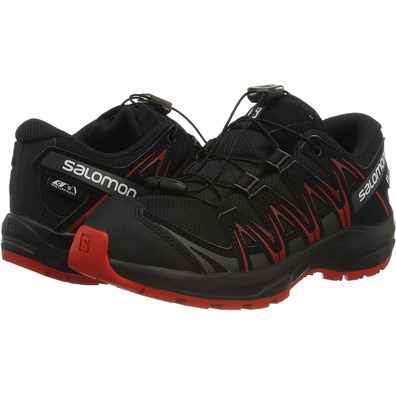 Zapatillas Salomon XA PRO 3D CSWP J Noir/Rojo