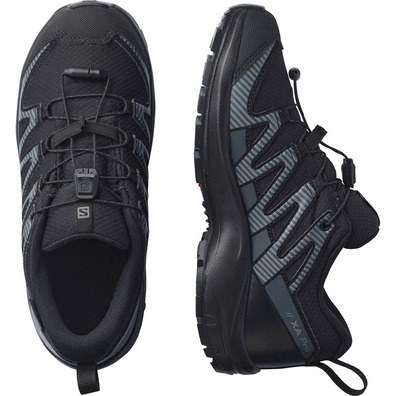 Chaussures Salomon XA PRO V8 CSWP J Noir/Gris