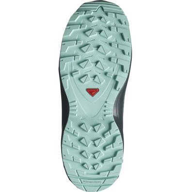 Chaussures Salomon Xa Pro V8 CSWP J Water Green/Lime