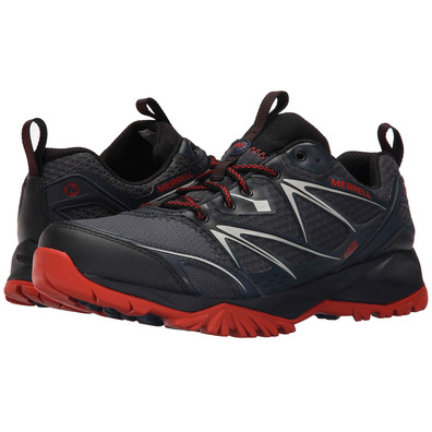 Zapatillas Merrell Capra Bolt GTX Noir/Marino/Teja
