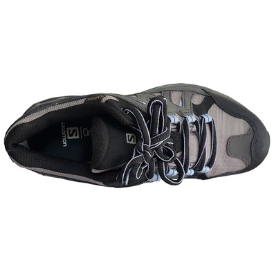 Zapatillas Effet Salomon GTX W Gris/Negro/Malva