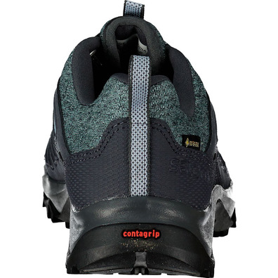 Chaussure Salomon Eos GTX W Gris/Aigue-marine
