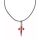 Colgante cruz de Santiago Rouge