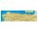 Carte en relief Chemin de Santiago 78x25 cm