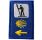 Broderie Parche Triple Bleu Signal