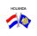 Pin Metal Flag Pays-Bas Voie Santiago