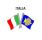 Pin Metal Drapeau Italie Chemin Santiago
