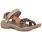 Teva Terra Fi Lite W Sandale Marron/Ocre/Beige