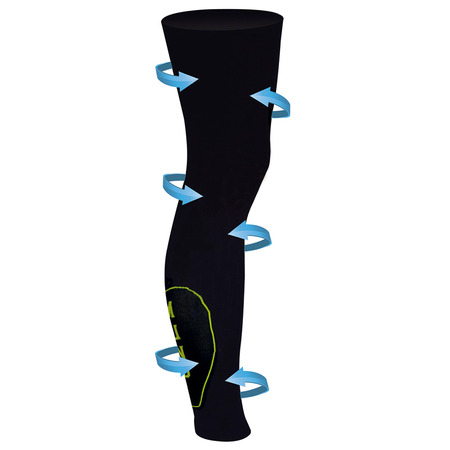 Pernera Mund longue compression noire