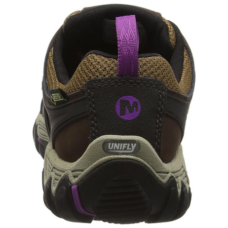 Zapato Merrell All Out Vent de Blaze GTX W Marrón/Ocre/Fucsia