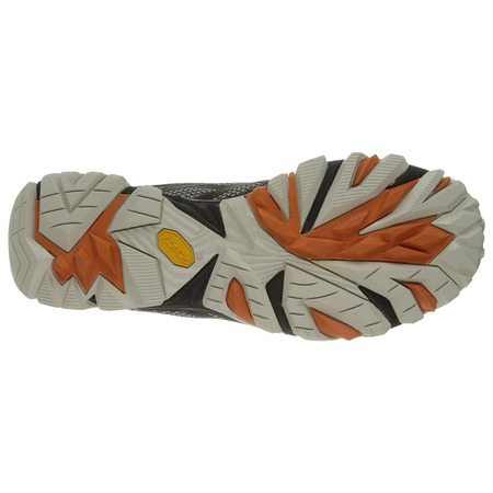 Zapato Merrell Moab Fst Black/Gris/Grange