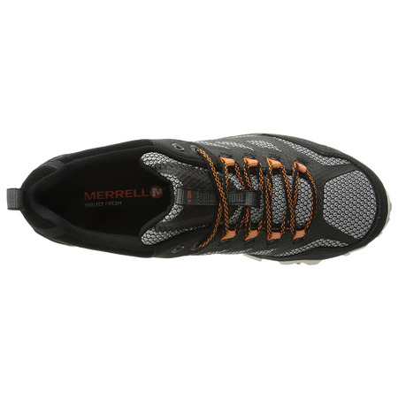Zapato Merrell Moab Fst Black/Gris/Grange