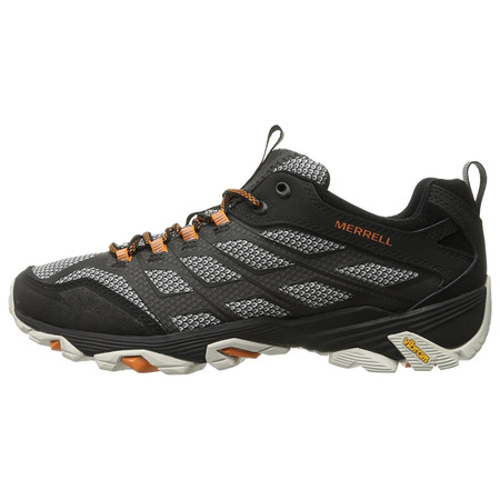 Zapato Merrell Moab Fst Black/Gris/Grange