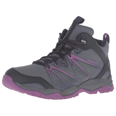 Merrell Capra Rise Mid WTPF Boot W Gris/Purpur