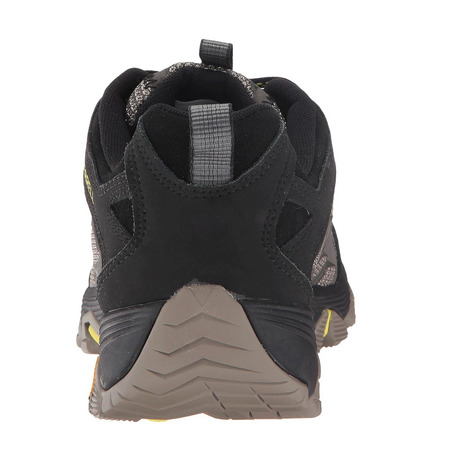 Zapato Merrell Moab Fst Black/Gris/Amarillo