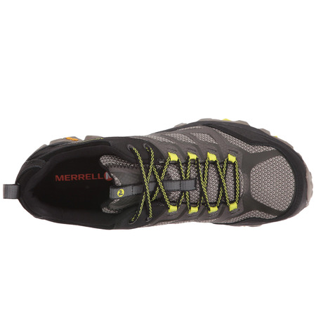 Zapato Merrell Moab Fst Black/Gris/Amarillo