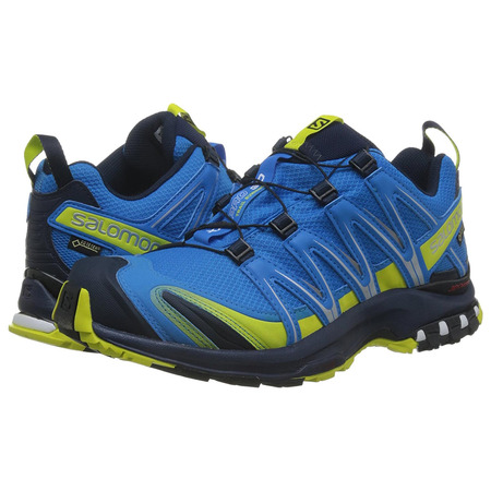 Zapatilla Salomon XA PRO 3D GTX Bleu/Lima/Negro