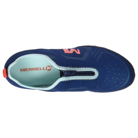 Zapato Merrell Civet Zip W Bleu/Coral