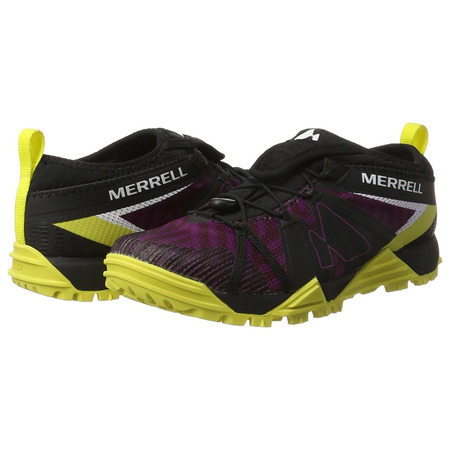 Zapatilla Merrell Avalaunch W Negro/Fucsie/Amarillo