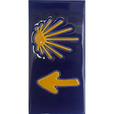 Carrelage en céramique Etoile et Flèche sans bord 15x7,5 cm