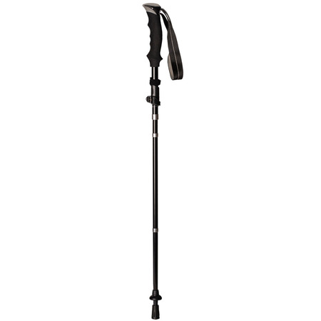 Bâton Trekking Aluminium Noir