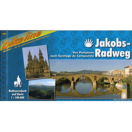 Bikeline Jakobs-Radweg 1:100,000