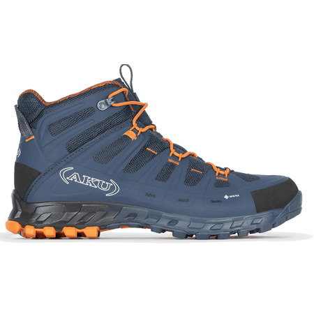 Bota Aku Selvatica Mid Goretex Bleu/Naranja