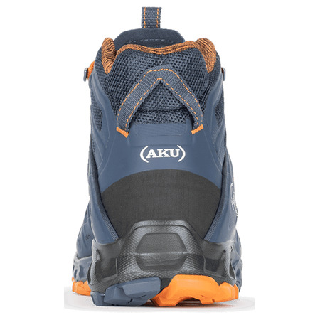Bota Aku Selvatica Mid Goretex Bleu/Naranja