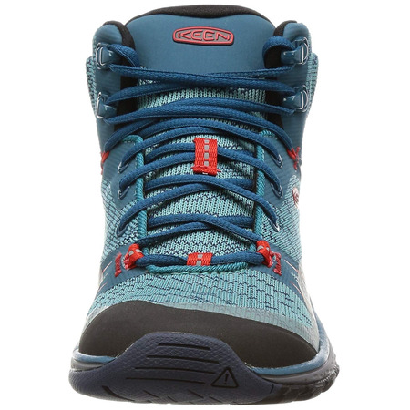 Keen Terradora Mid WTPF Bottes W Turquoise/Rojo