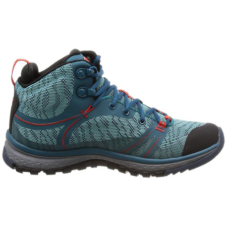 Keen Terradora Mid WTPF Bottes W Turquoise/Rojo