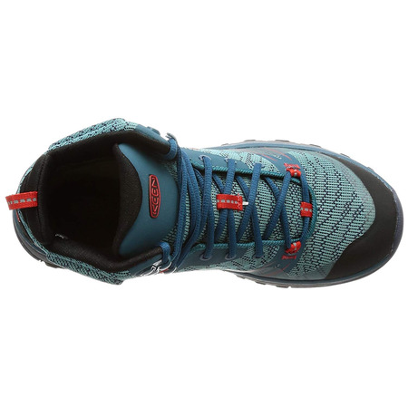 Keen Terradora Mid WTPF Bottes W Turquoise/Rojo