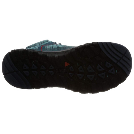 Keen Terradora Mid WTPF Bottes W Turquoise/Rojo