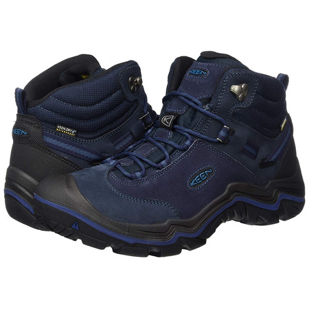 Keen Wanderer Mid WP Bottes bleues Marino