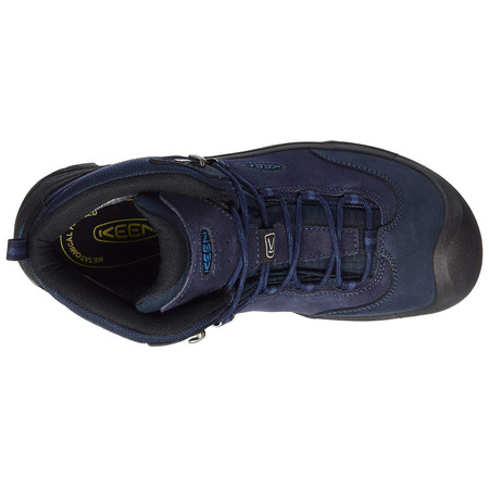 Keen Wanderer Mid WP Bottes bleues Marino