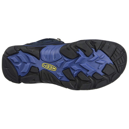 Keen Wanderer Mid WP Bottes bleues Marino