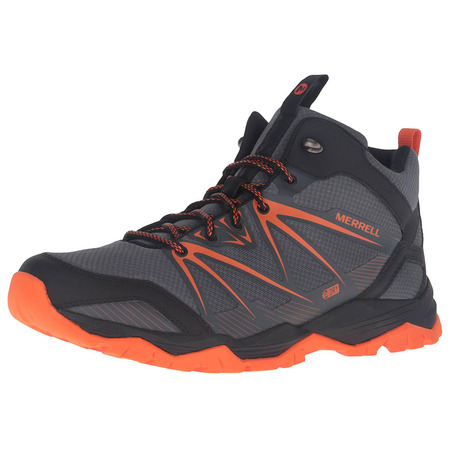 Merrell Capra Rise Mid WTPF Gris/Bottes orange