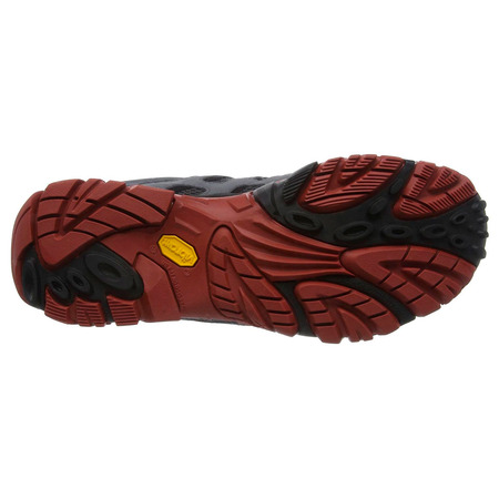 Merrell Moab Mid GTX Gris/Negro/Rojo Bottes