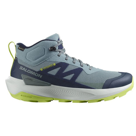 Chaussures Salomon Elixir Activ Mid GTX Bleu/Vert Citron